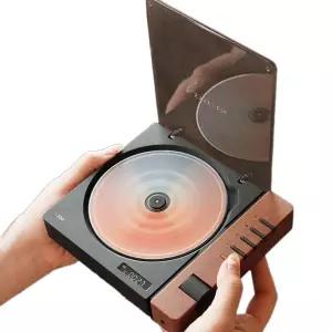 Syitren 빈티지 CD플레이어 블루투스 휴대용 감성 오디오 선물 무선