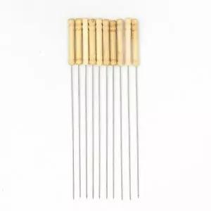 스텐 바베큐 꽂이 꼬치 캠핑용 10p BBQ 열꼬치