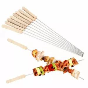 바베큐 꼬치 스텐 그릴 고기바베큐 10개세트