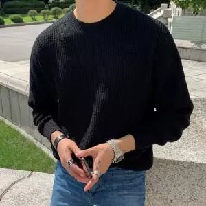 남성 시즌 FW 라운드 빅사이즈 니트