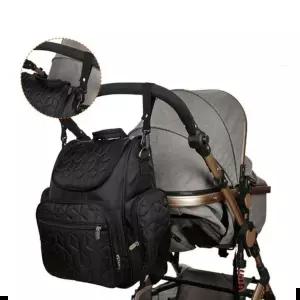 아빠백팩 아빠기저귀가방 엄마백팩 아기옷 수납 검정색 이너백