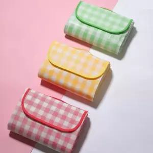 체크 피크닉돗자리 대형 매트 200X200CM 야외돗자리 소풍 감성 캠핑