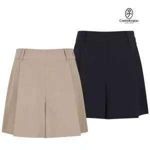 까스텔바작 골프 여성 여름 뒷밴딩 절개 4부 반바지 BG-EMPS701