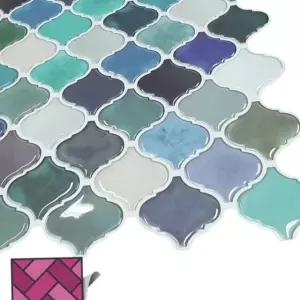 잔다마스크 스티커타일 타일스티커 506 월타일스티커 타일시트 파랑혼합 데코스티커 타일벽지 E1W8E9A1E8