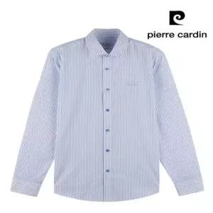 남성 봄 여름 잔스트라이프 스판 슬림핏 셔츠 KD16_ept