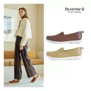 봄신상 베어파우 여성 KARINA 천연양가죽 로퍼 2종(0617PC-W-GSGR)