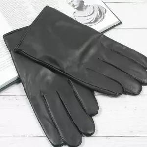 남자 스마트폰터치 무지 양피 가죽장갑 방한 장갑 보온장갑 털장갑