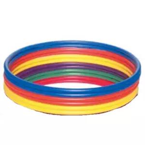 어린이 체육놀이 레크레이션 짐나스틱 돔후프 6개입/ 스포츠 감각통합 유아게임