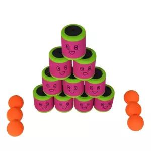 유아 실내활동 볼링놀이 공굴려 컵맞추기놀이 풀세트/ 체육관 조카선물 에너지발산