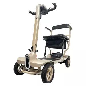 4륜 20마일 전기 자동차 소형 접이식 전원 배터리 공기 스쿠터 경량