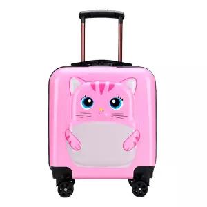 유아용 캐릭터 고양이 캐리어 18인치