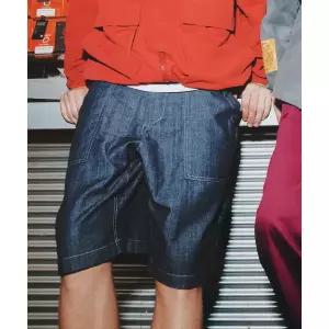 코닥 KODAK 6부 스티치 워싱 데님 반바지 NAVY K5223EHP33NVY 985280