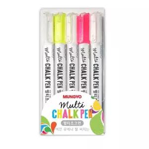 멀티 초크 형광펜 3색 5본입
