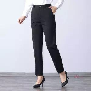여자 면접 팬츠 오피스룩 정장 바지 와이드 하객룩 복장hij698