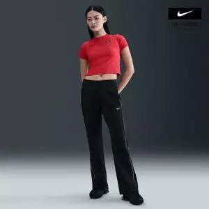 나이키 NIKE 우먼스 스포츠웨어 윈드러너 슬림 미드 니트 바지 HJ1017-011 470860