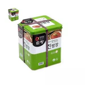 청정원 순창 맛있는 진쌈장 대용량 업소용 14kg