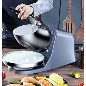 눈꽃빙수 기계 팥빙수 얼음 가정용 분쇄기 빙삭기