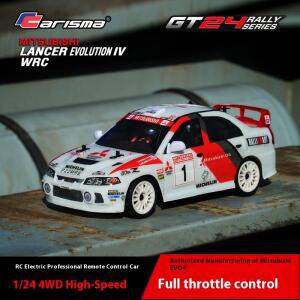카리스마1 24 에보4 시뮬레이션 원격 조종 자동차 RC 사륜구동 자동차 랠리카 모델카 모스키토카 원격 조종