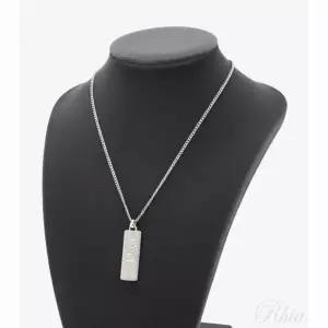 [DIOR]디올 길로셰 플레이트 펜던트 목걸이 154696118