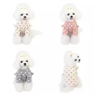 [다잇템] 애견 반려동물 레이스 패션 패턴 골지 하트 강아지옷_14167373_588872