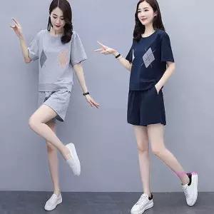 여름 외출복 데일리룩 코디 투피스 반팔세트lmn742