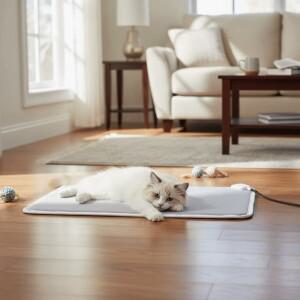 물림 방지 애완동물 전기 담요 방수 긁힘 고양이 난방 패드 안전한 강아지 매트리스
