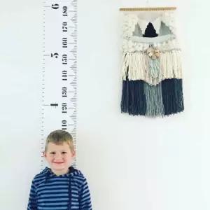 어린이키재기 벽걸이 키측정기 키줄자 키재기 줄자