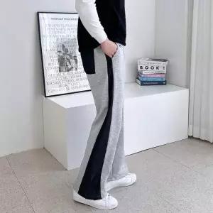 [오너클랜]WL GAA HD-B222M 겨울데님라인 기모와이드스트링팬츠 기모팬츠