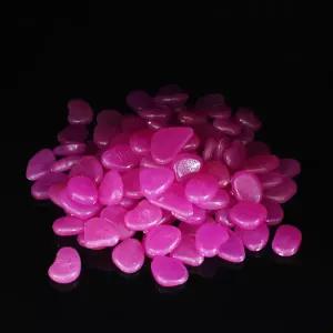 [비투비월드]샤이닝 야광자갈 200p(퍼플) 조경 가드닝 야광돌