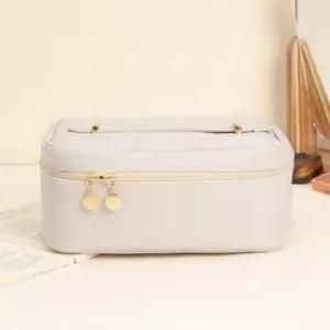 [패션] 메이크업 수납 파우치 가방 화장품 화장 파우치 아이보리