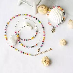 (E+N+B) (핸드메이드) 다이앤 비즈 크리스탈 세트