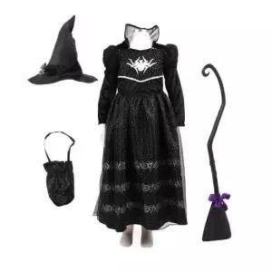 성인드레스 할로윈 블랙 마녀 코스튬 성인용 파티 의상 코스프레
