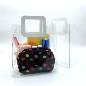 PVC가방 비치백 토트백 투명 손잡이 선물가방