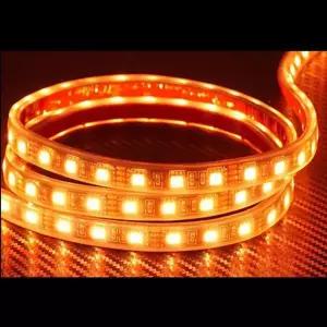 튜브형 LED바 인테리어 조명 자동차 튜닝 옐로우 24v