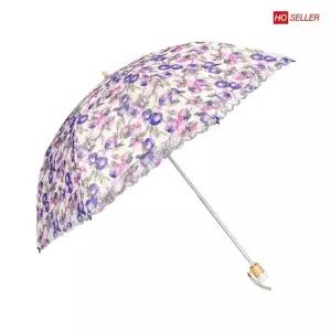 홀릭메이커 여자 양산 HODR063 과일 패턴 수동 접이식
