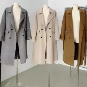 [SBD] 울 핸드메이드 롱코트 핸드메이드코트 더블 여리핏 데