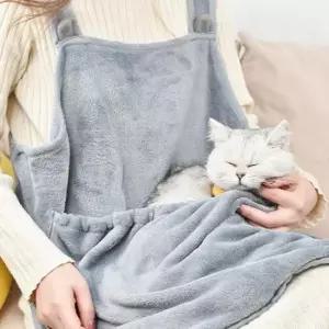 [반려] 그루밍 앞치마 담요 PET 캥거루 고양이 강아지 포대기