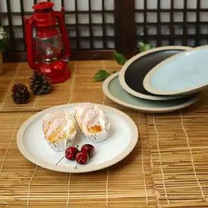 소야 아름 원형부페 접시 1호 도자기그릇 여주도자기