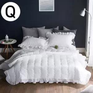 퓨어프릴 아사 여름 간절기 이불 퀸 화이트 베개솜 이불