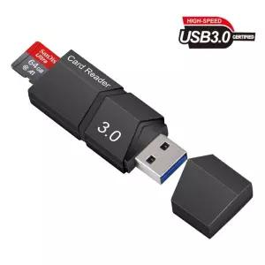 CF카드리더기 마이크로 SD 카드 리더 USB 30 20 어댑터 플래시 드 스마트 메모리