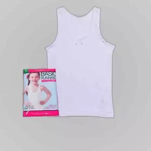 (트라이)순면 소재 리본 포인트 크리켓 런닝 여 아동