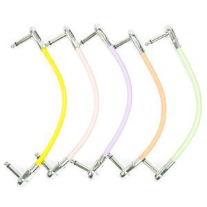 EROK 기타  케이블 1/4 효과 페달 직각 플러그 악기 액세서리