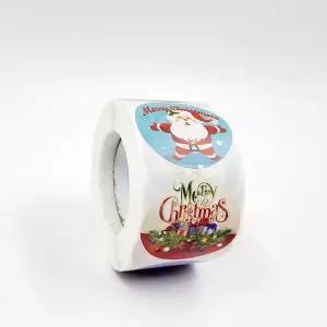 [RIZPICK]크리스마스 선물 스티커 500장 3.8cm 선물포장스티커