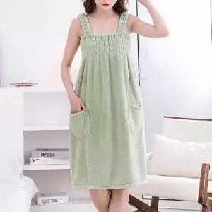 밴딩 스커트 샤워 가운 극세사 도톰 빠른 흡수 5컬러 사우나용품