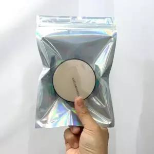 홀로그램 지퍼백 14x20 100P 구디백포장지 소분봉투 쿠키포장지 대형지퍼백