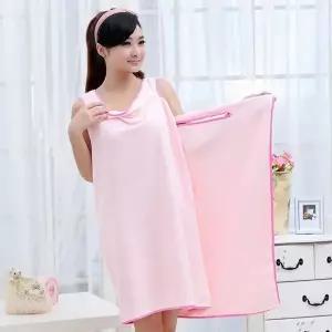 G1 원피스형 샤워 가운(핑크)