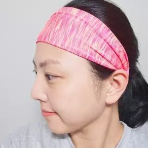 헤어고정 땀밴드 3컬러 반다나 남녀공용 스포츠 헤어밴드 머리띠