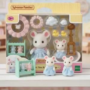 실바니안 패밀리 마쉬멜로 마우스 목욕놀이 인형놀이 장난감 피규어 미니어처 역할놀이