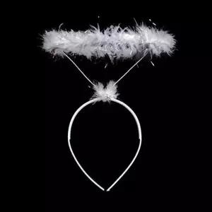 [RIZPICK]천사머리띠 화이트 크리스마스 크리스마스헤어밴드