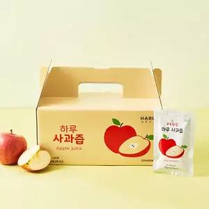 1+1 총 60포 대용량 100% 국내산 거창 사과즙